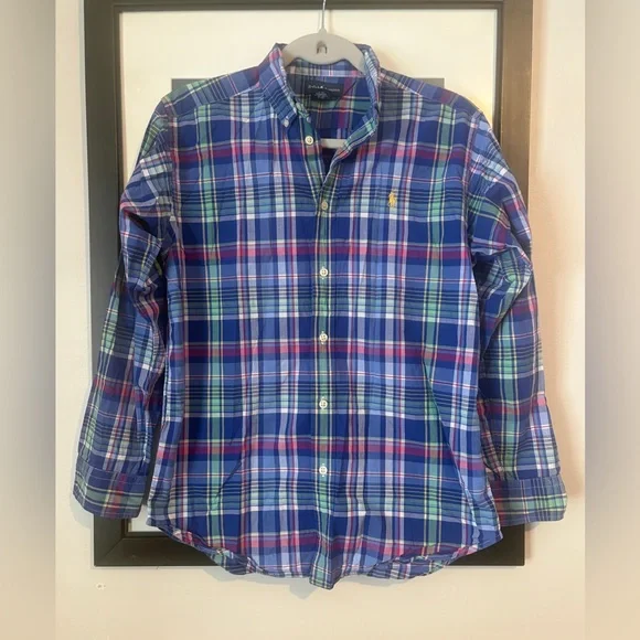 Polo Ralph Lauren Kids Classic Oxford Button Up Shirt - Picture 3 of 14